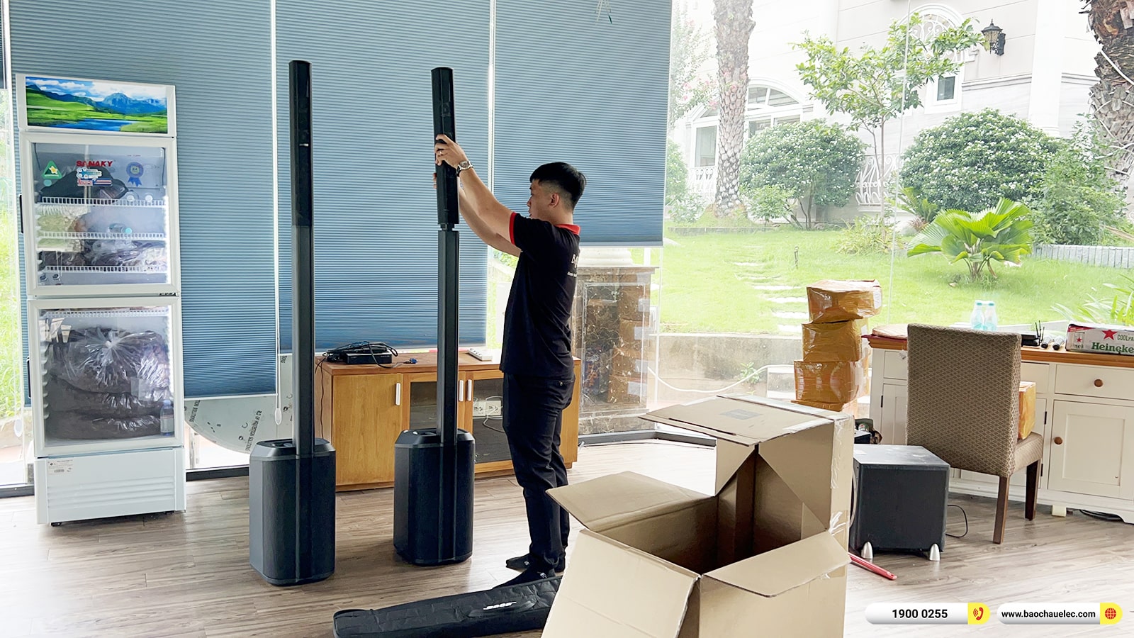 Lắp đặt d&agrave;n karaoke di động Bose hơn 104tr cho anh Th&ocirc;ng tại T&acirc;y Ninh