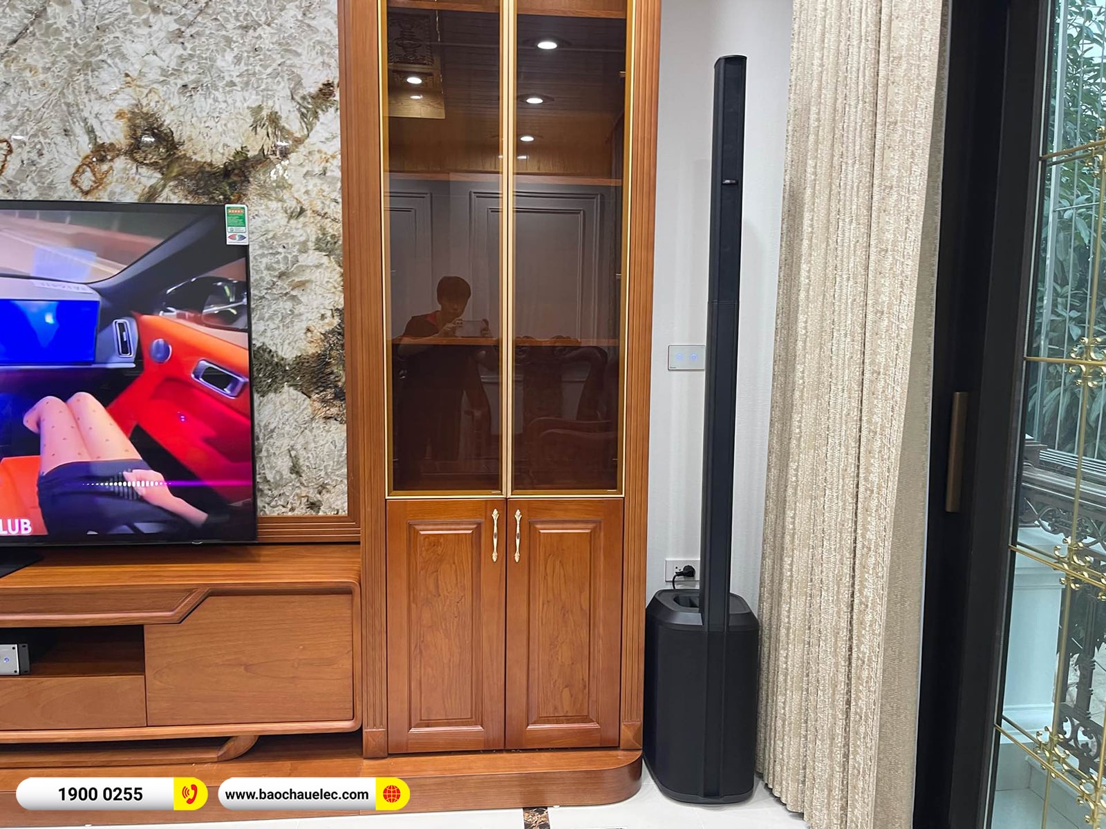 Lắp đặt dàn karaoke di động Bose hơn 89tr cho anh Triệu tại Hà Nội