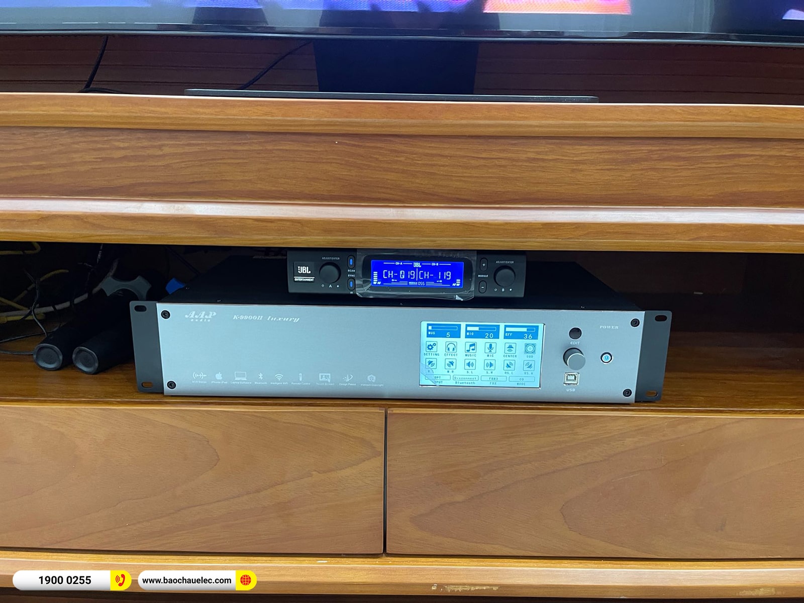 Lắp đặt dàn karaoke di động Bose hơn 89tr cho anh Triệu tại Hà Nội