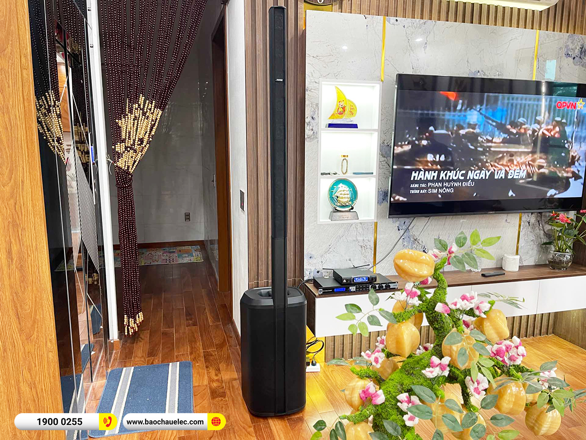Lắp đặt dàn karaoke di động Bose cho anh Tuyên tại Hưng Yên