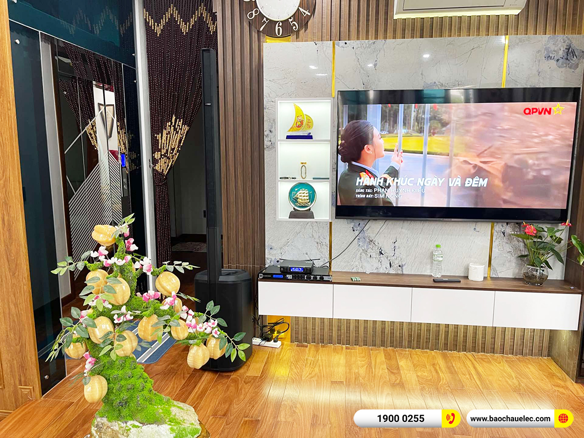 Lắp đặt dàn karaoke di động Bose cho anh Tuyên tại Hưng Yên