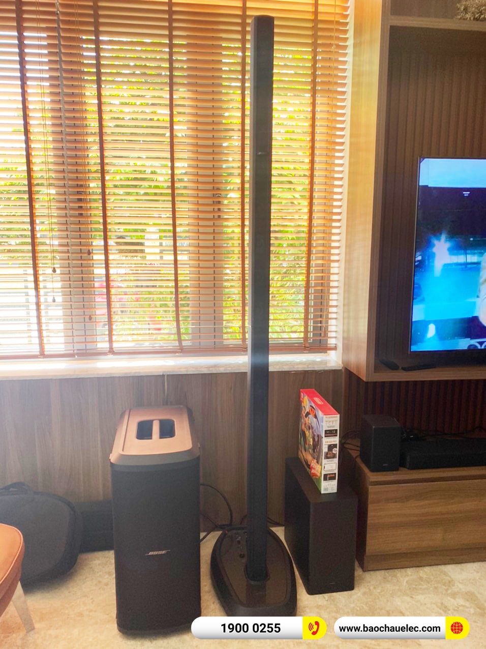 Lắp đặt d&agrave;n karaoke di động Bose gần 140tr cho anh Việt tại Quảng Ng&atilde;i (Bose L1 Pro32, Bose Sub2, K9900II Luxury,&hellip;)