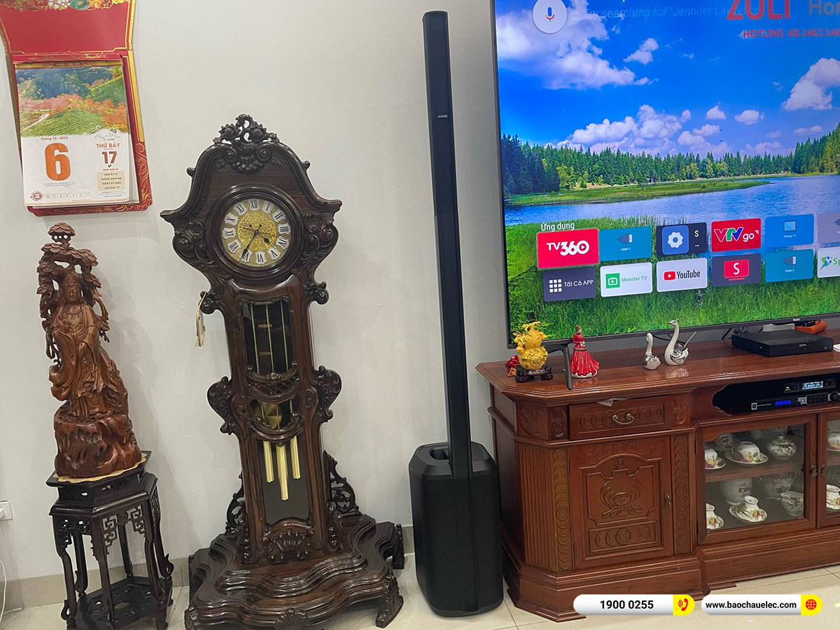 Lắp đặt d&agrave;n karaoke di động Bose hơn 70 triệu cho b&aacute;c Sơn tại Hưng Y&ecirc;n 