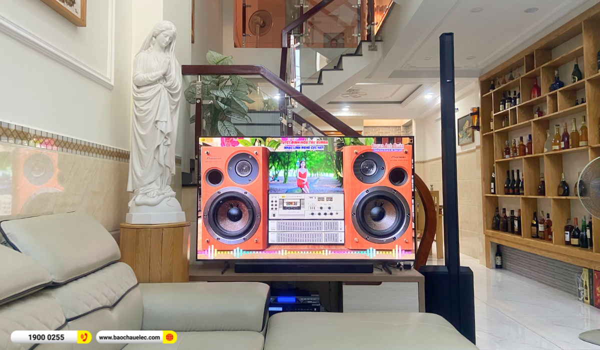 Lắp đặt d&agrave;n karaoke di động Bose gần 38tr cho anh Bảy tại TP HCM