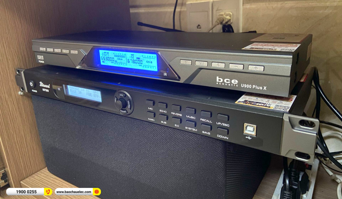 Lắp đặt d&agrave;n karaoke di động Bose gần 38tr cho anh Bảy tại TP HCM