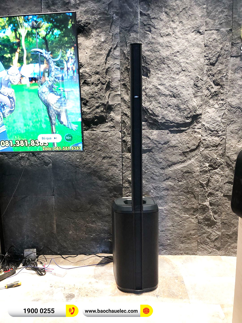 Lắp đặt d&agrave;n karaoke di động Bose gần 134tr cho c&ocirc;ng ty tại H&agrave; Nội (Bose L1 Pro16, JBL VX8, JBL VM300) 