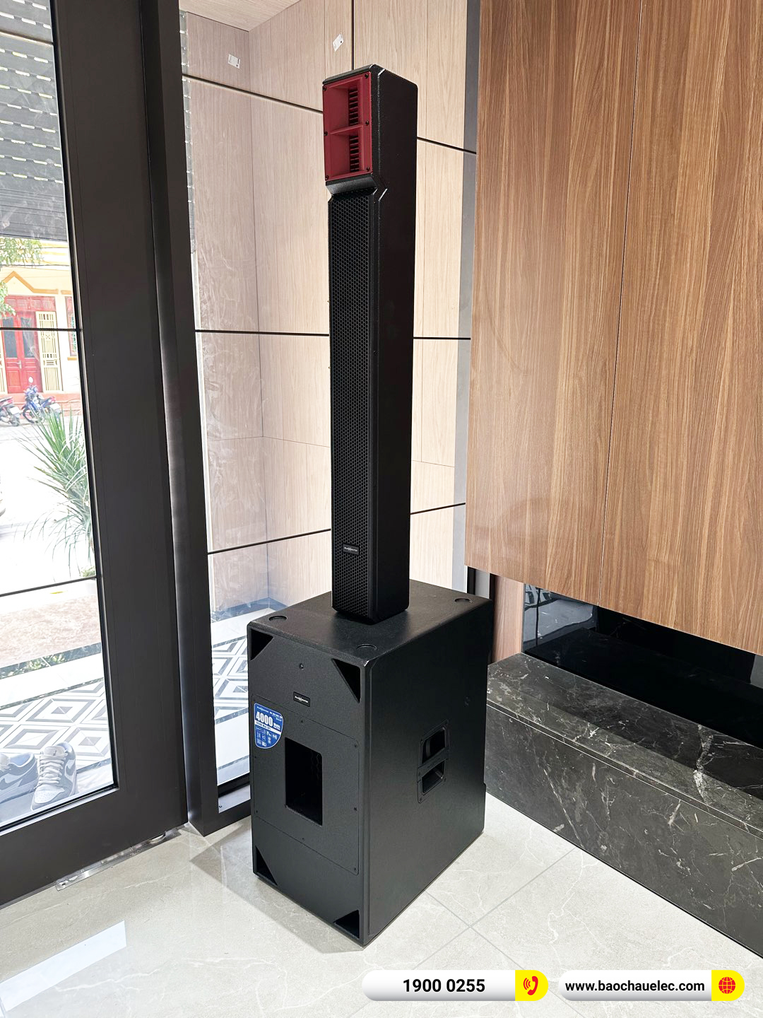 Lắp đặt d&agrave;n karaoke di động Audiocenter hơn 111tr cho chị M&acirc;y tại Ph&uacute; Thọ