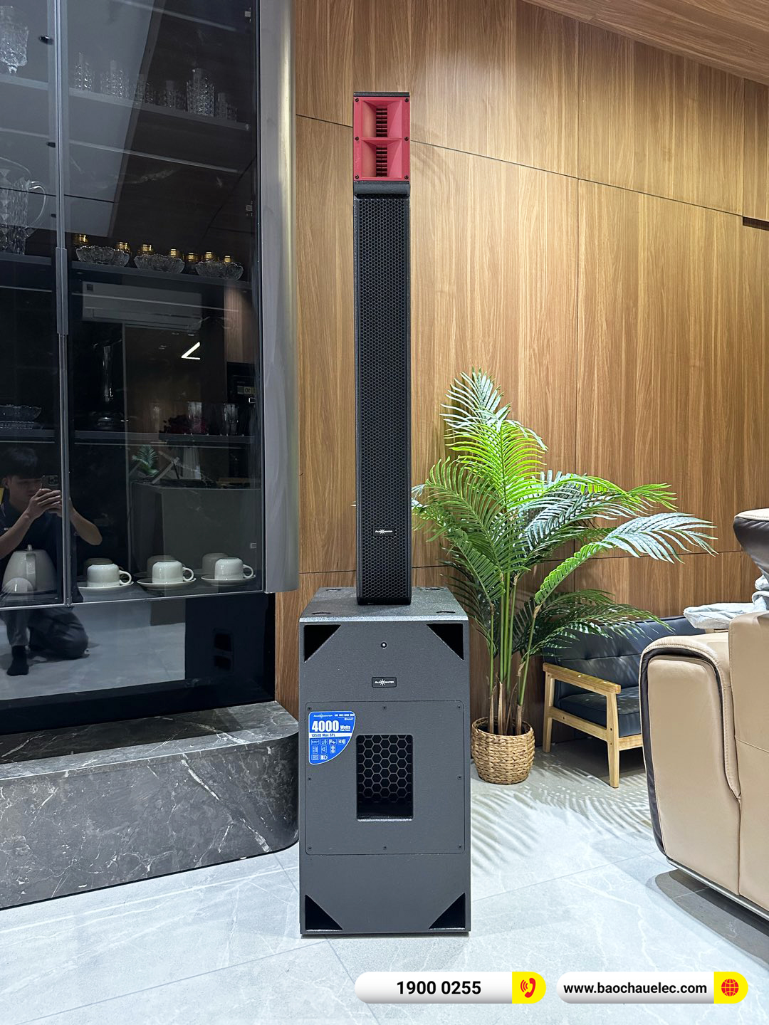 Lắp đặt d&agrave;n karaoke di động Audiocenter hơn 111tr cho chị M&acirc;y tại Ph&uacute; Thọ