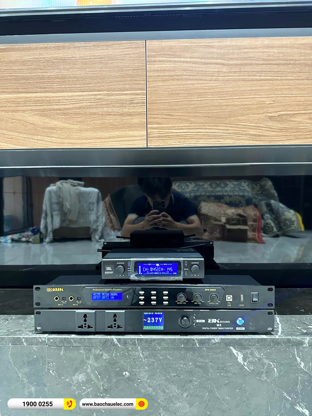 Lắp đặt d&agrave;n karaoke di động Audiocenter hơn 111tr cho chị M&acirc;y tại Ph&uacute; Thọ
