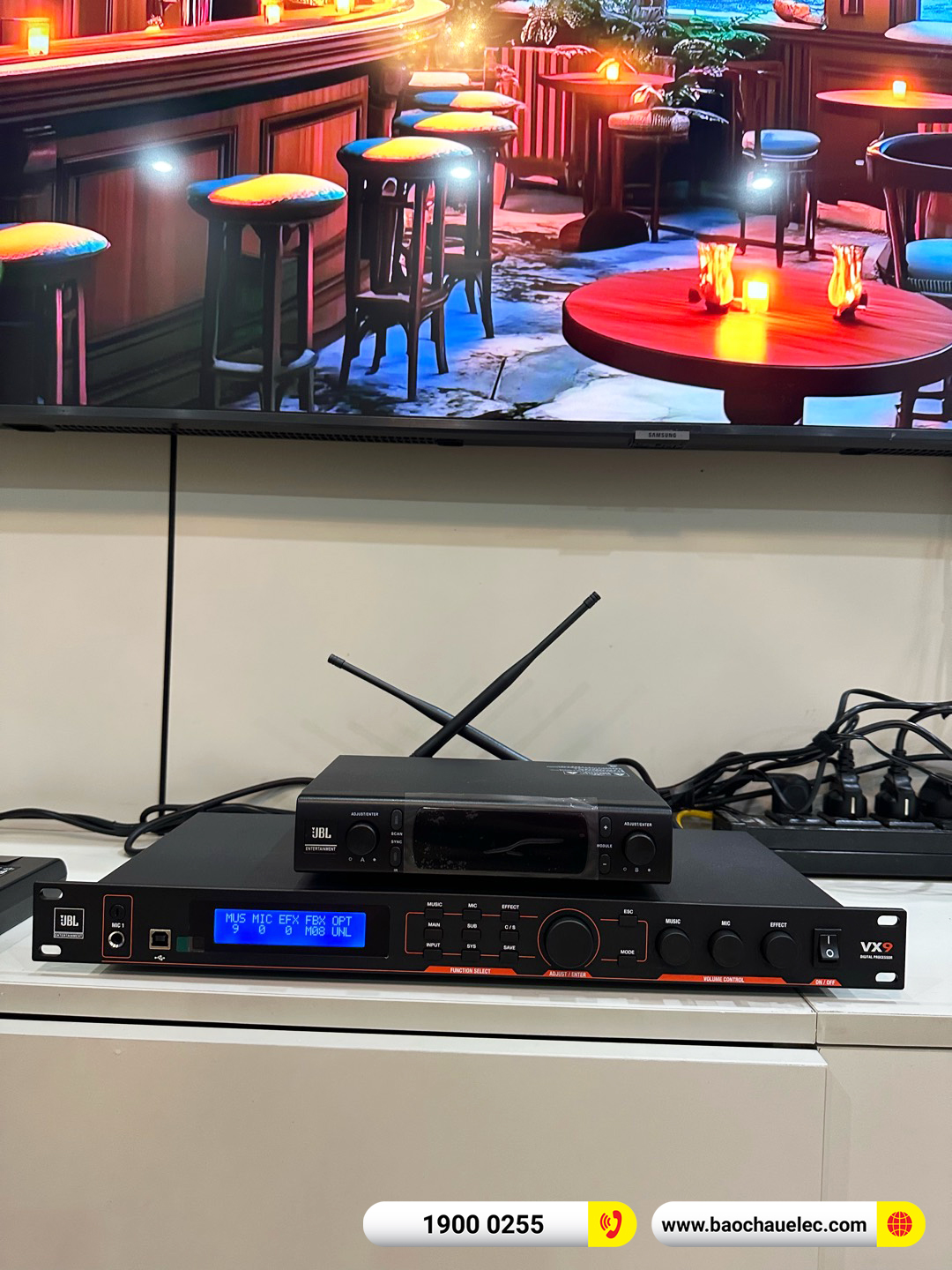 Lắp đặt dàn karaoke JBL hơn 38tr cho chị Phương tại Hà Nội