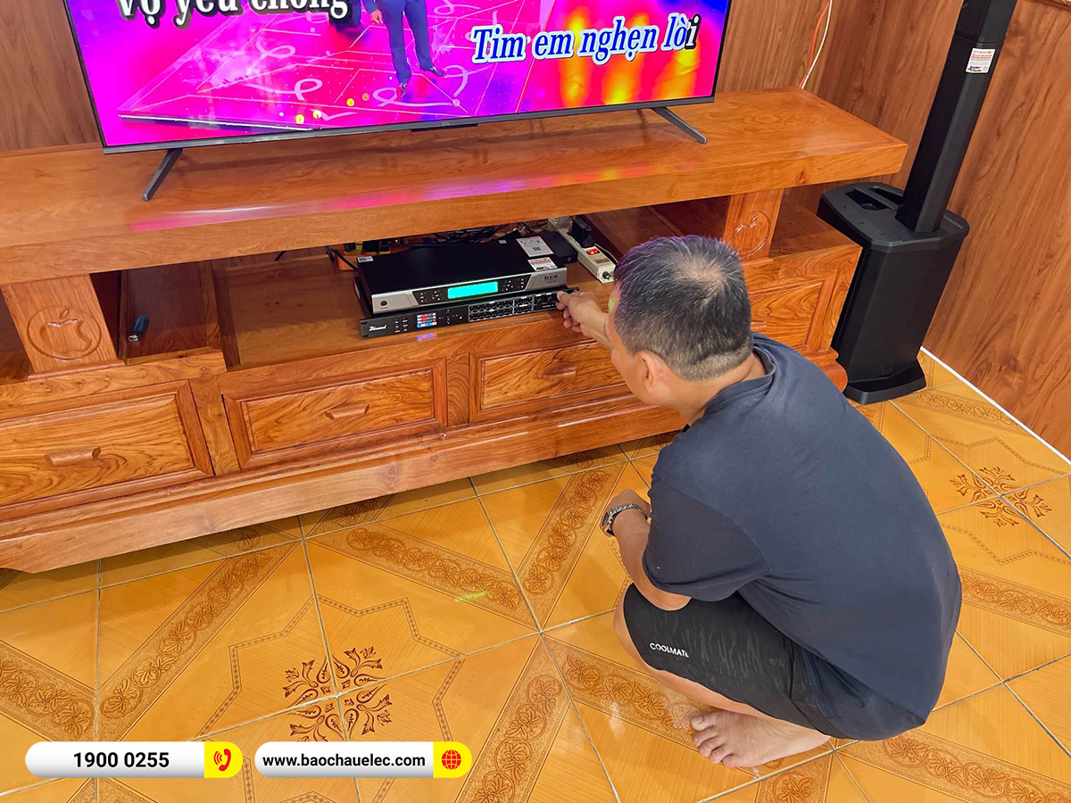 Lắp đặt d&agrave;n karaoke di động Alto hơn 31tr cho ch&uacute; H&agrave; tại Đồng Nai 