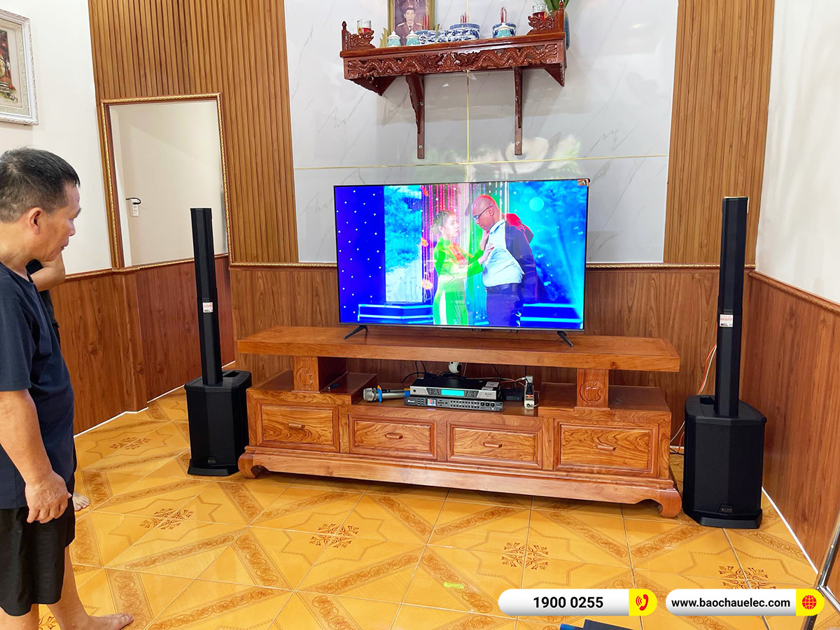 Lắp đặt d&agrave;n karaoke di động Alto hơn 31tr cho ch&uacute; H&agrave; tại Đồng Nai 