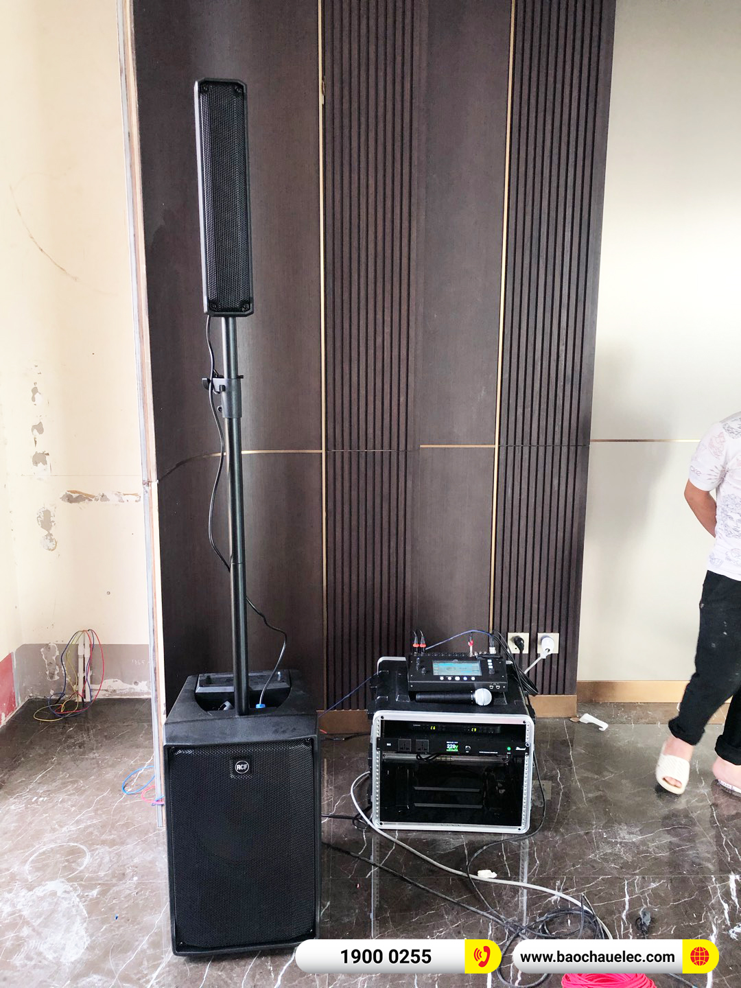 d&agrave;n karaoke di động RCF gần 119tr cho C&ocirc;ng ty TNHH Thương mại Kỹ thuật TTC
