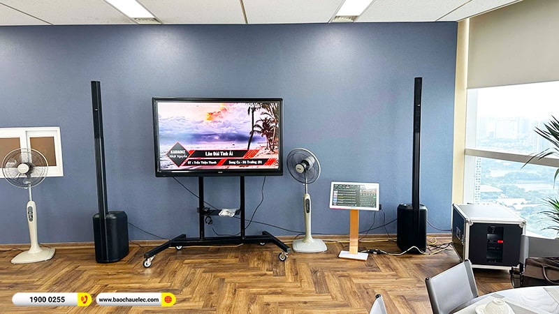 Lắp đặt d&agrave;n karaoke di động Bose hơn 128tr cho Cty Viettel tại H&agrave; Nội (Bose L1 Pro8, JBL VX8, Shure SVX288A/PG58,&hellip;)