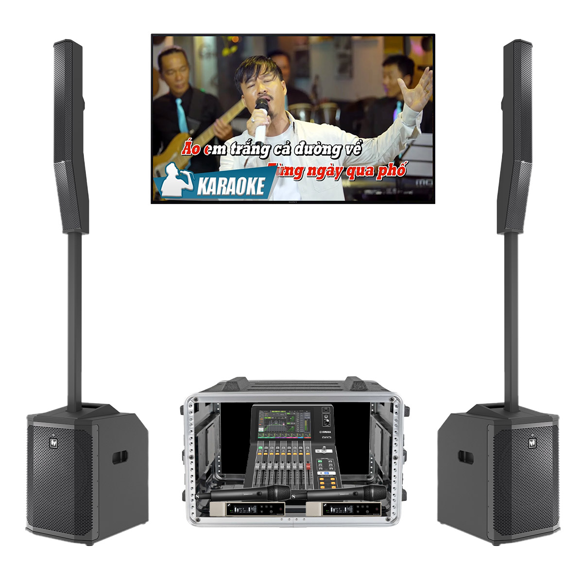 Dàn Karaoke Di Động Electro Voice 06