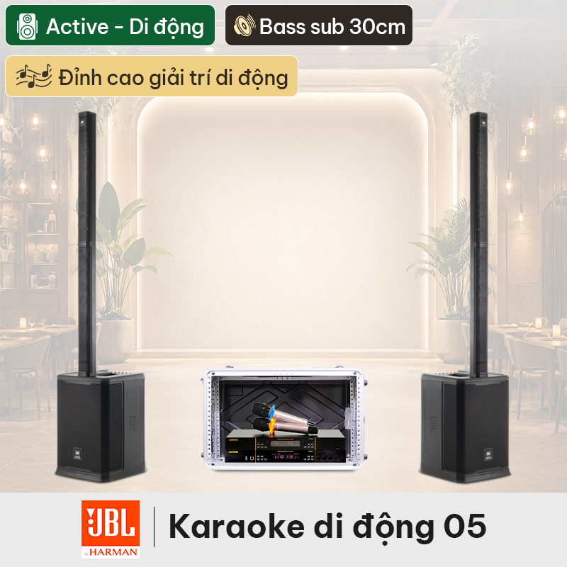 Dàn karaoke di động JBL 05