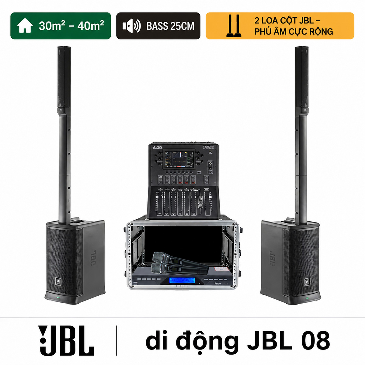 Dàn karaoke di động JBL 08