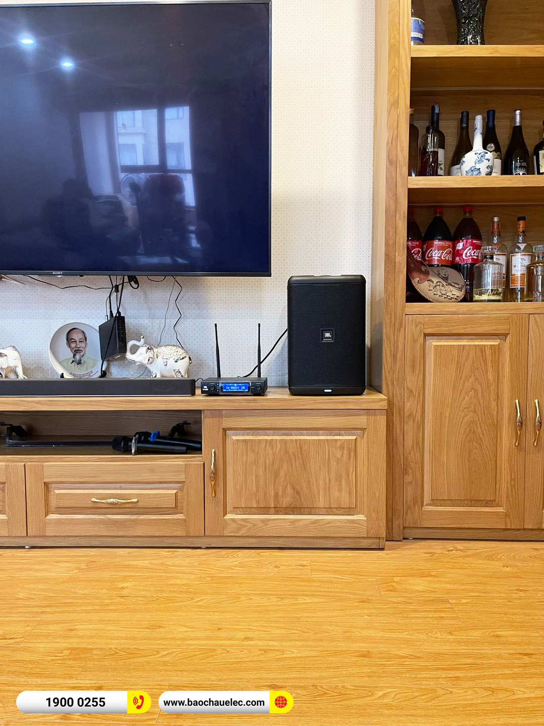 Lắp đặt d&agrave;n karaoke di động JBL gần 21tr cho anh Ki&ecirc;n tại H&agrave; Nội