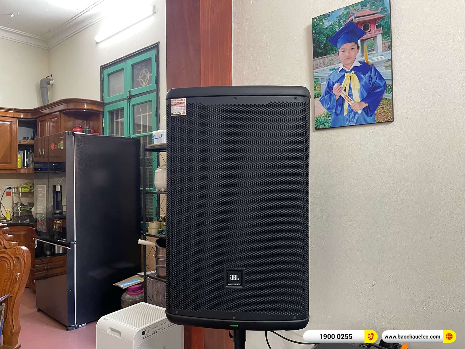 Lắp đặt dàn karaoke di động JBL hơn 26tr cho anh Minh tại Hà Nội