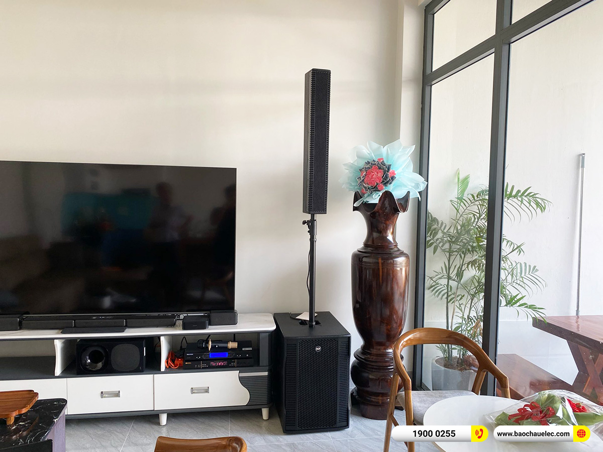 Lắp đặt dàn karaoke di động RCF hơn 100tr cho anh Phương tại Đồng Nai
