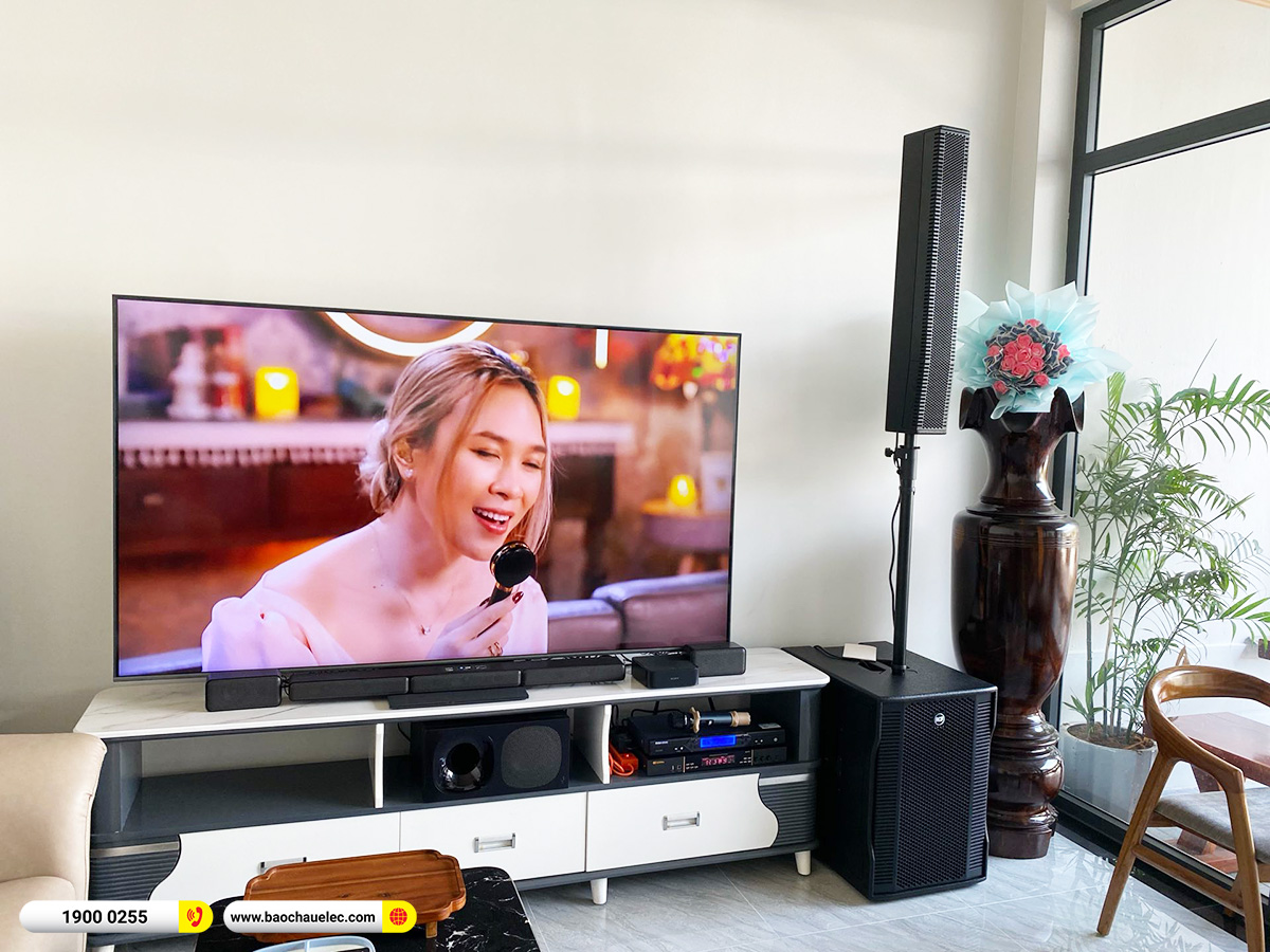 Lắp đặt dàn karaoke di động RCF hơn 100tr cho anh Phương tại Đồng Nai