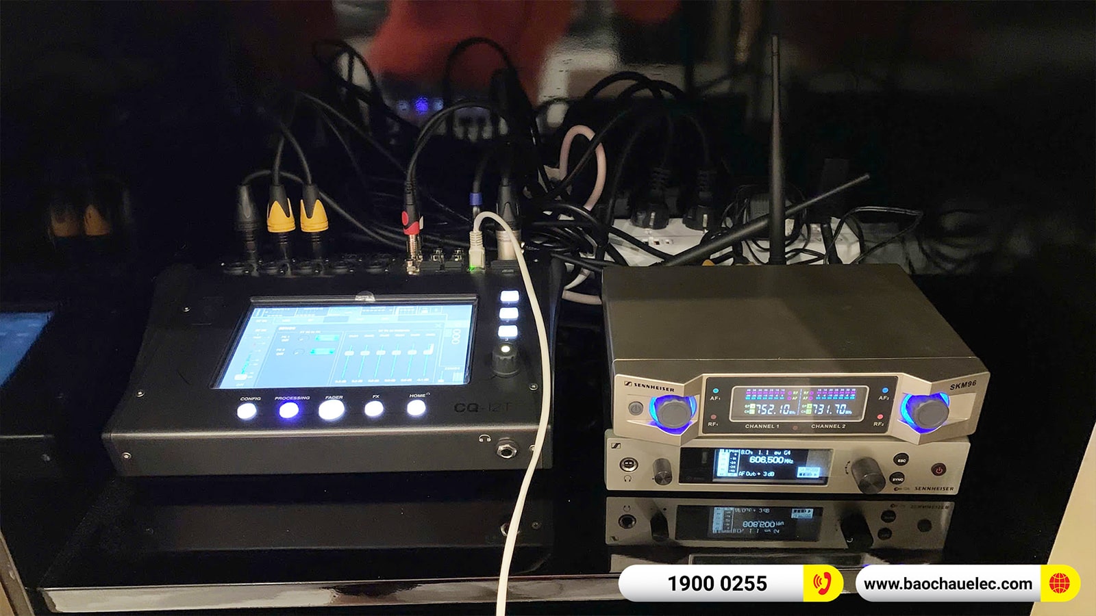 Lắp đặt d&agrave;n karaoke di động RCF cho kh&aacute;ch h&agrave;ng tại H&agrave; Nội