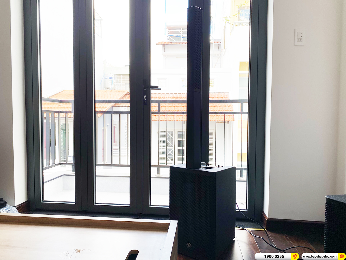 Lắp đặt d&agrave;n karaoke RCF, Yamaha gần 275tr cho chị Thương ở TPHCM