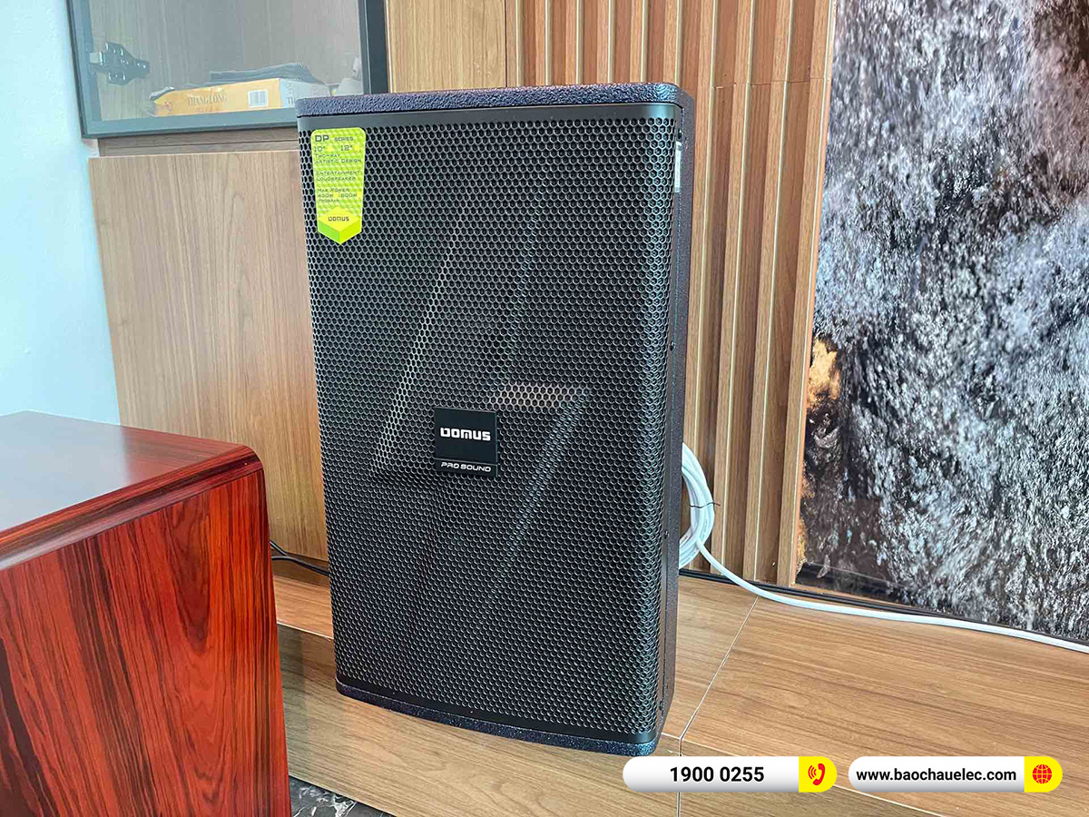 Lắp đặt dàn karaoke Domus hơn 31tr cho anh Hải tại Hà Nội