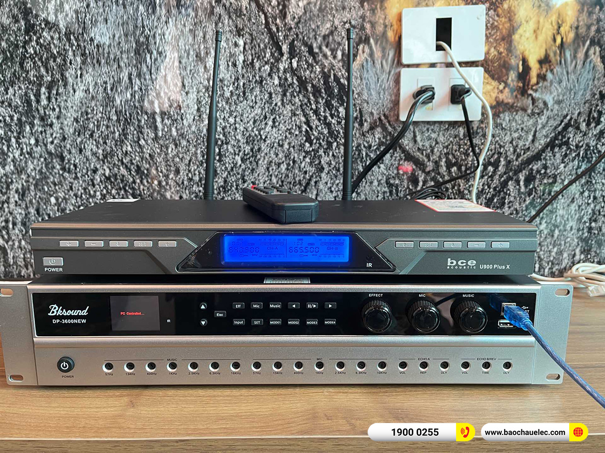 Lắp đặt dàn karaoke Domus hơn 31tr cho anh Hải tại Hà Nội