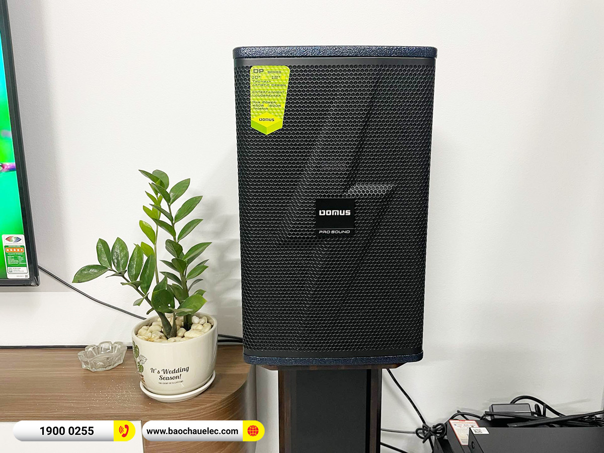 Lắp đặt d&agrave;n karaoke Domus hơn 37tr cho anh Ho&agrave;ng tại H&agrave; Nam 