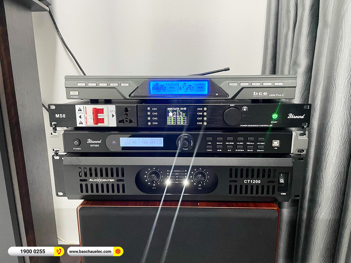 Lắp đặt d&agrave;n karaoke Domus hơn 37tr cho anh Ho&agrave;ng tại H&agrave; Nam 