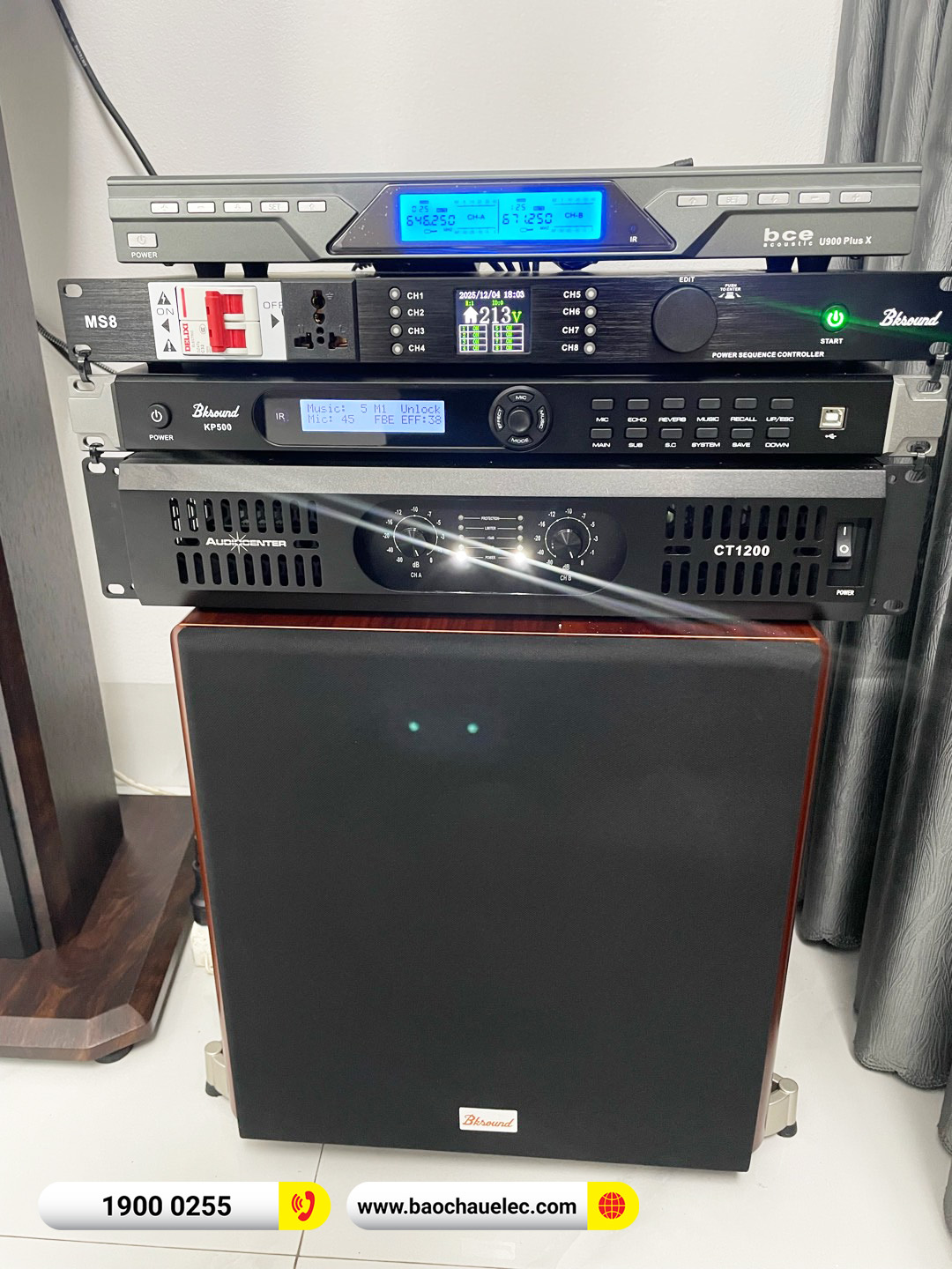 Lắp đặt d&agrave;n karaoke Domus hơn 37tr cho anh Ho&agrave;ng tại H&agrave; Nam 