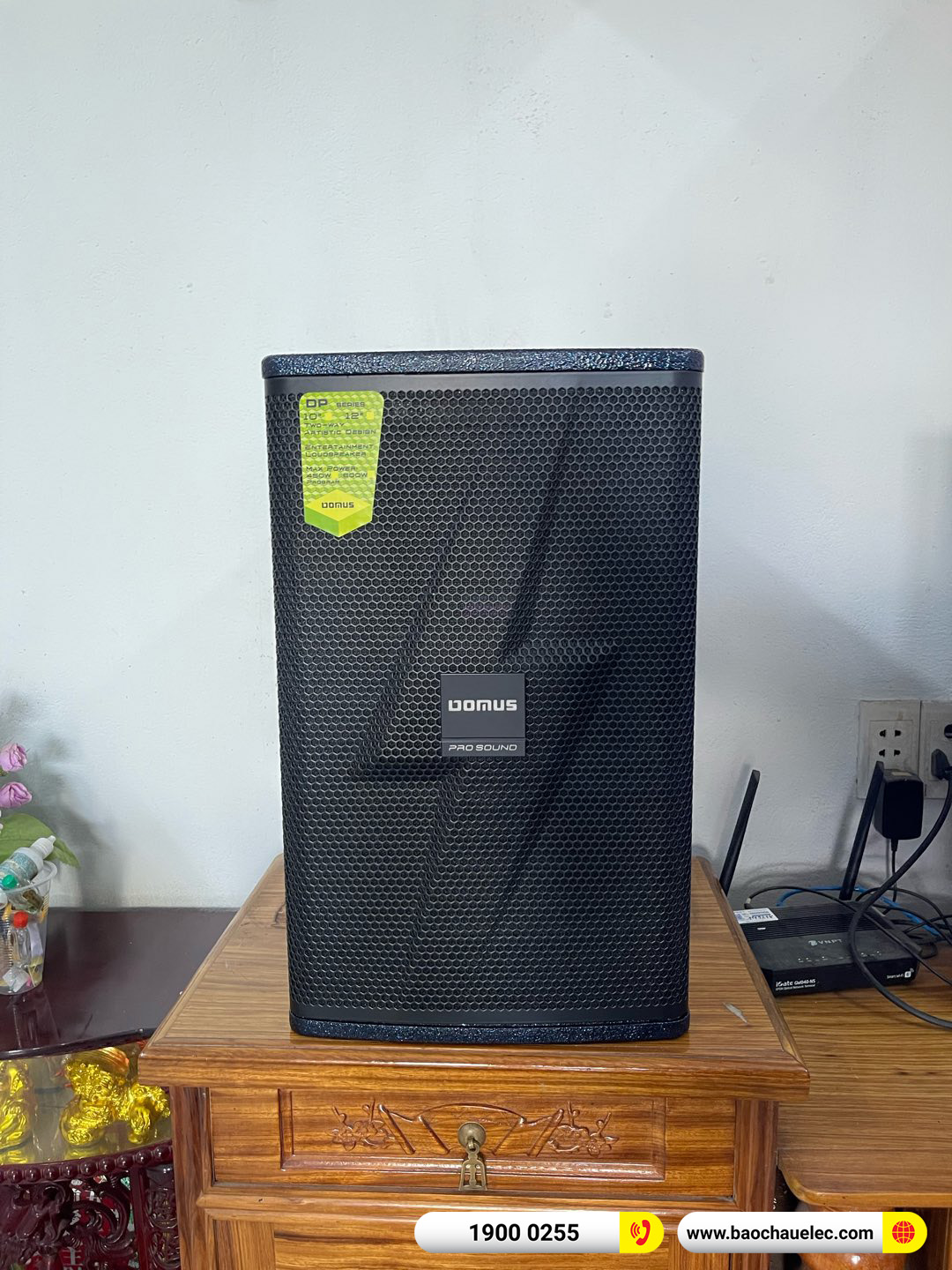 Lắp đặt dàn karaoke Domus hơn 26tr cho anh Huy tại Đồng Nai