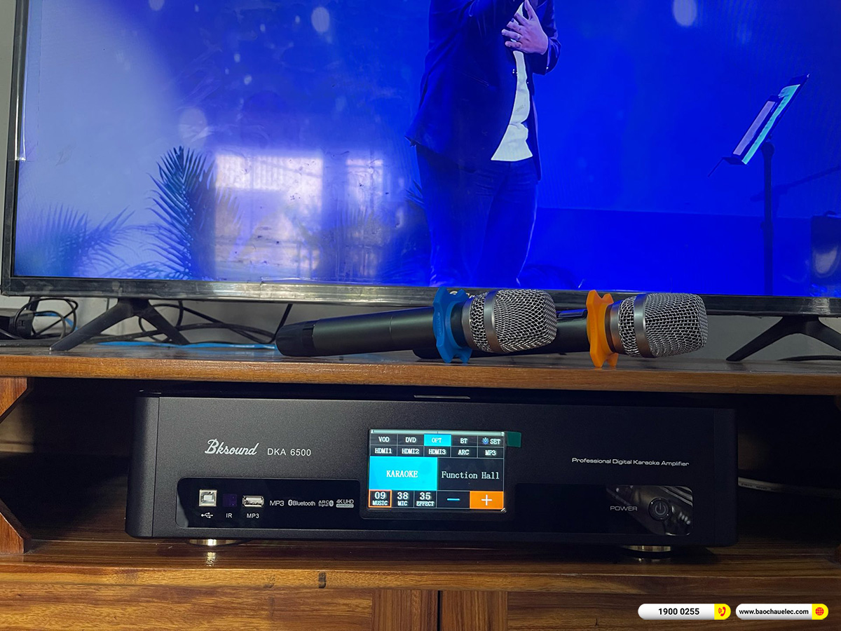 Lắp đặt dàn karaoke Domus hơn 26tr cho anh Huy tại Đồng Nai