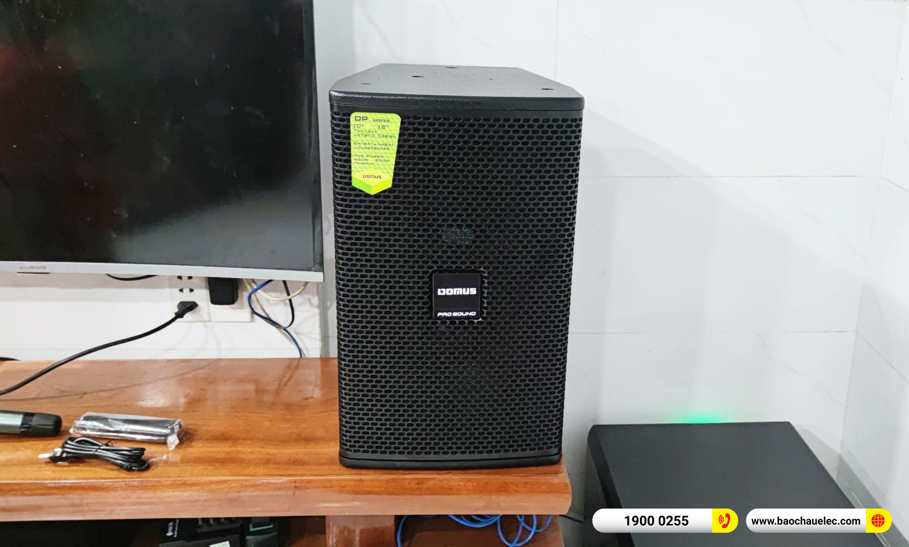 Lắp đặt d&agrave;n karaoke Domus hơn 24tr cho anh Nam tại TPHCM