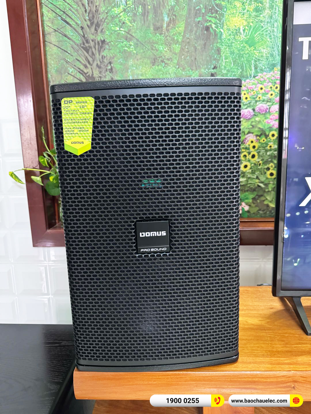 Lắp đặt d&agrave;n karaoke Domus hơn 29tr cho chị Phương tại Quảng Nam