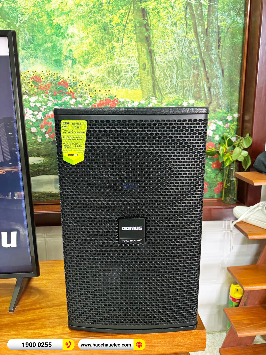 Lắp đặt d&agrave;n karaoke Domus hơn 29tr cho chị Phương tại Quảng Nam