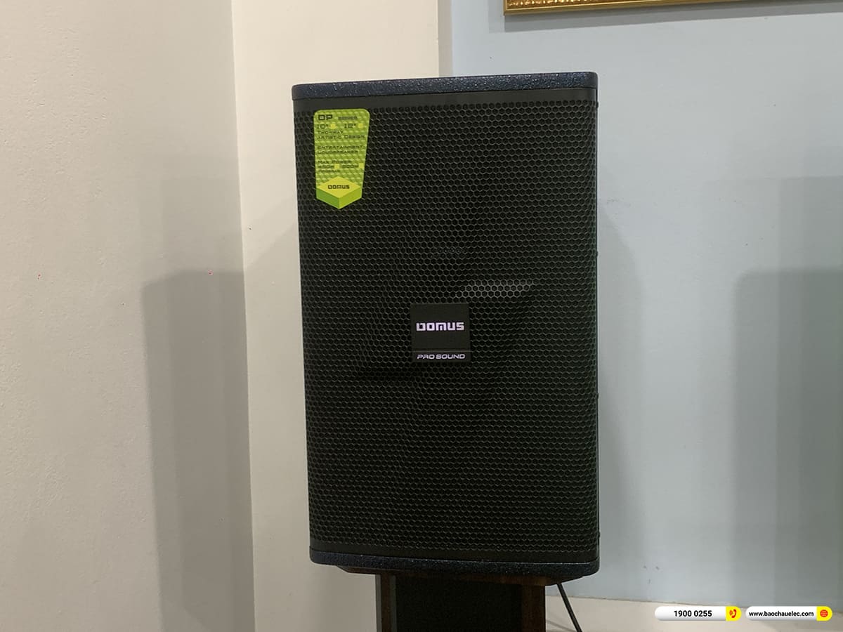 Lắp đặt d&agrave;n karaoke Domus hơn 20tr cho anh Tiến tại H&agrave; Nội 