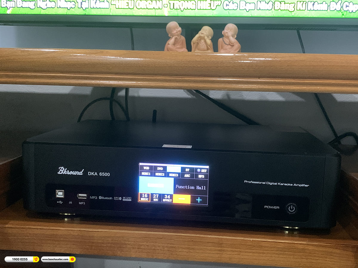 Lắp đặt d&agrave;n karaoke Domus hơn 20tr cho anh Tiến tại H&agrave; Nội 