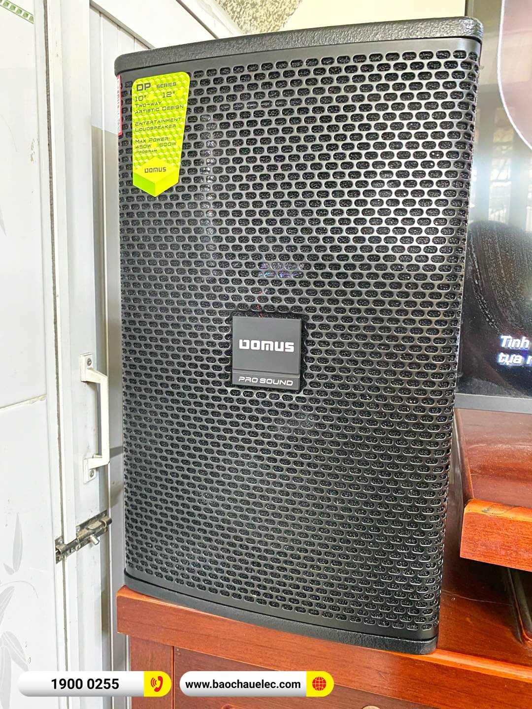 Lắp đặt d&agrave;n karaoke Domus hơn 19tr cho anh T&uacute;y tại Đồng Nai (Dmous DP6100 Max, BKSound DKA 6500)