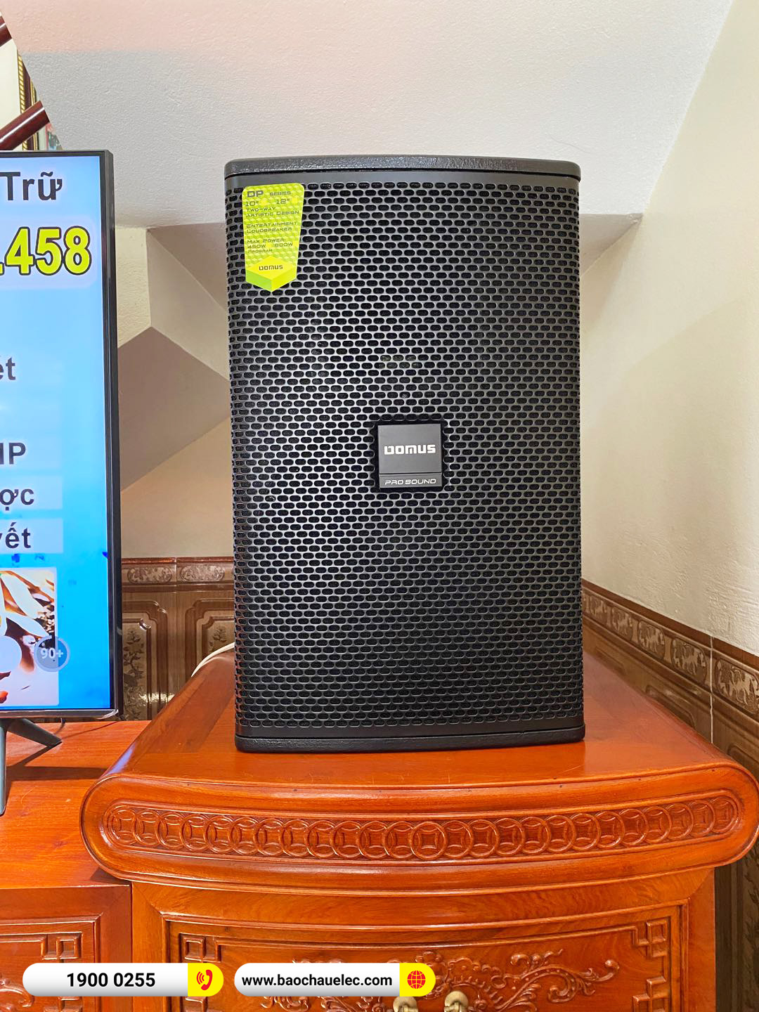 Lắp đặt d&agrave;n karaoke Domus hơn 40tr cho chị Oanh tại Bắc Ninh