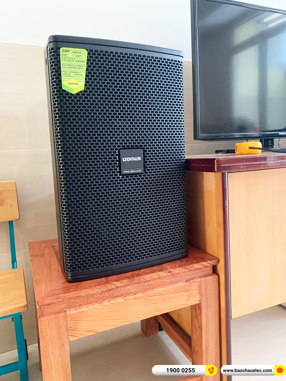 Lắp đặt dàn karaoke Domus gần 23tr cho anh Biển ở TPHCM
