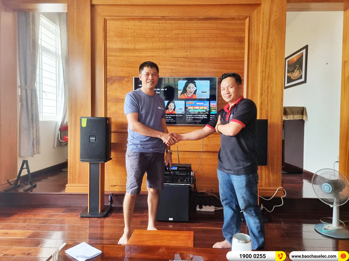Lắp đặt d&agrave;n karaoke Domus 29tr cho anh Tu&acirc;n ở Bu&ocirc;n Ma Thuột