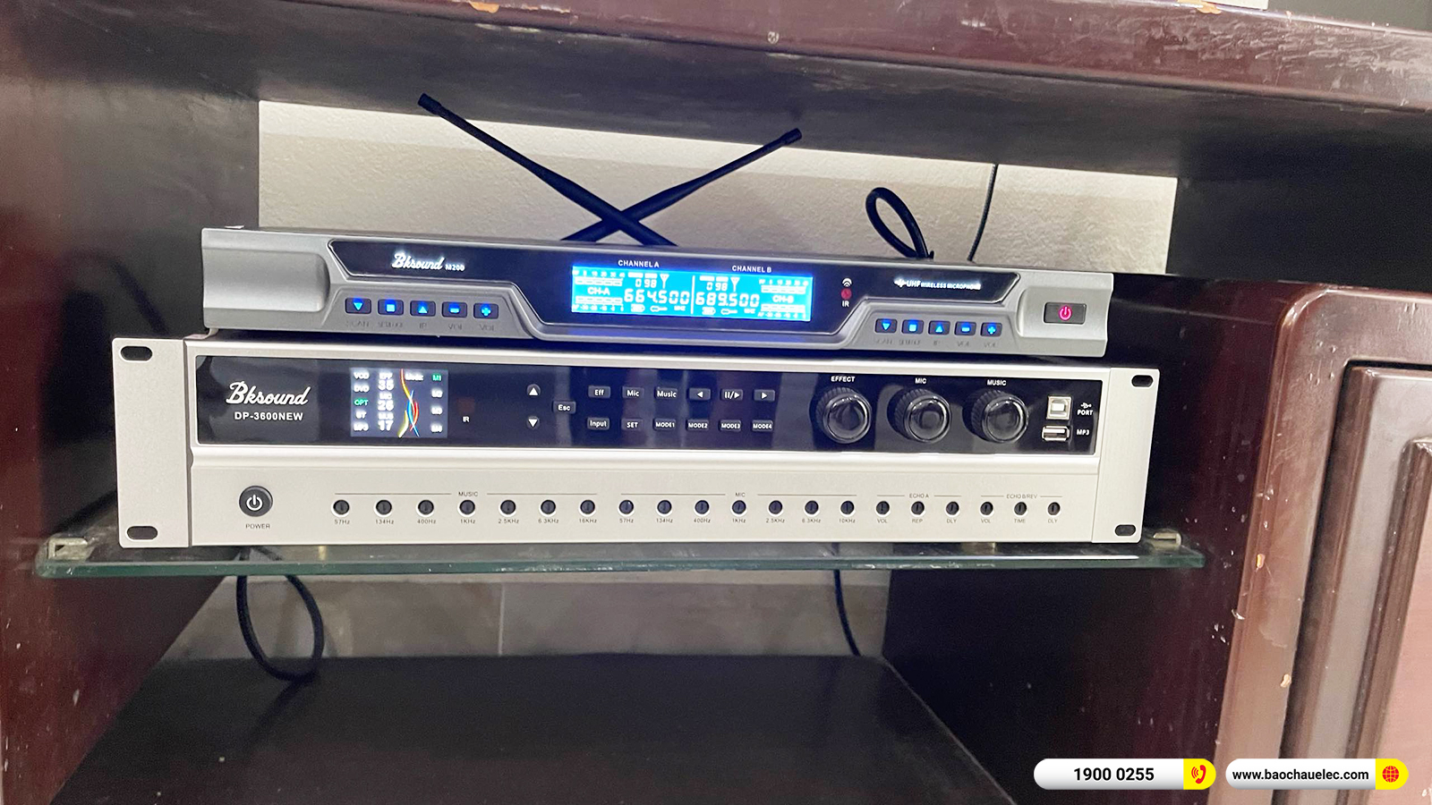 Lắp đặt d&agrave;n karaoke Domus hơn 21tr cho ch&uacute; Ph&ograve;ng tại H&agrave; Nam