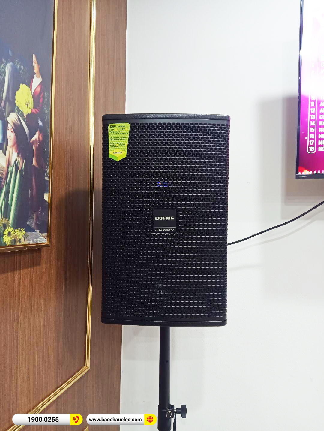 Lắp đặt d&agrave;n &acirc;m thanh Domus hơn 27tr cho nh&agrave; h&agrave;ng tại H&agrave; Nội