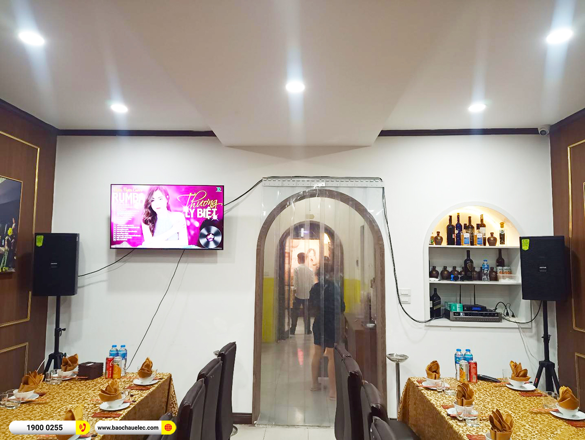 Lắp đặt d&agrave;n &acirc;m thanh Domus hơn 27tr cho nh&agrave; h&agrave;ng tại H&agrave; Nội