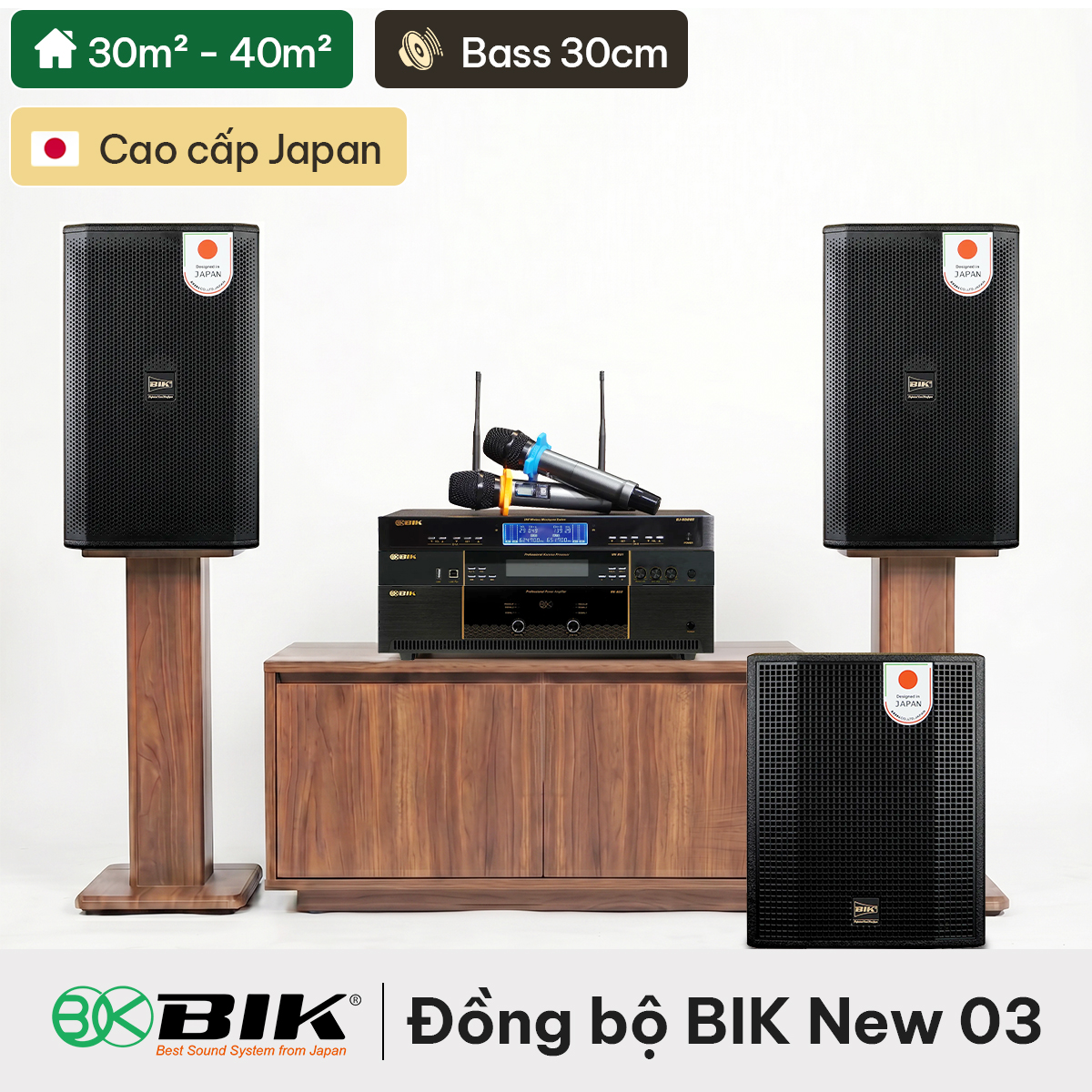 Dàn karaoke đồng bộ BIK New 03