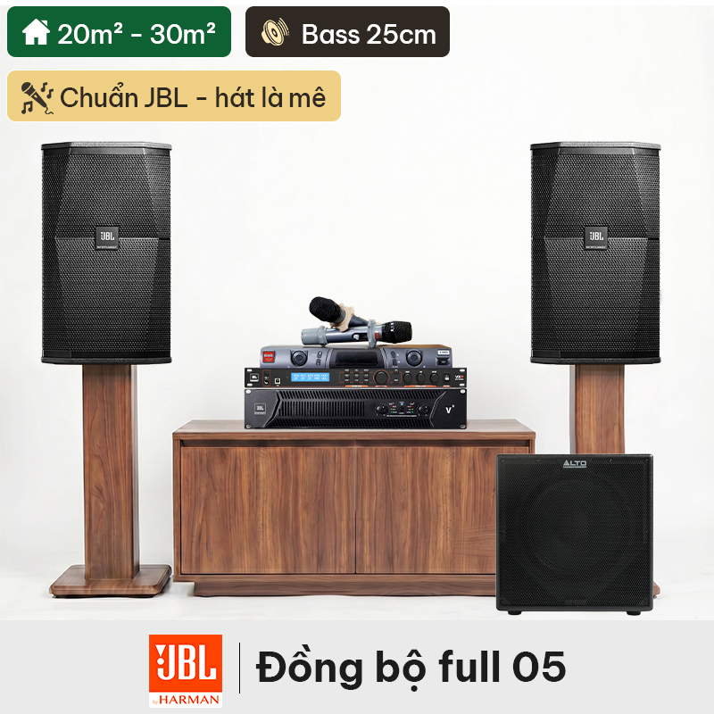 Dàn karaoke đồng bộ full JBL 05