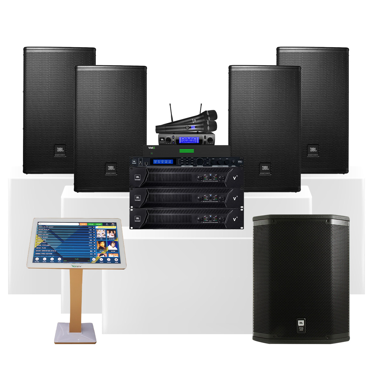 Dàn karaoke đồng bộ full JBL 12