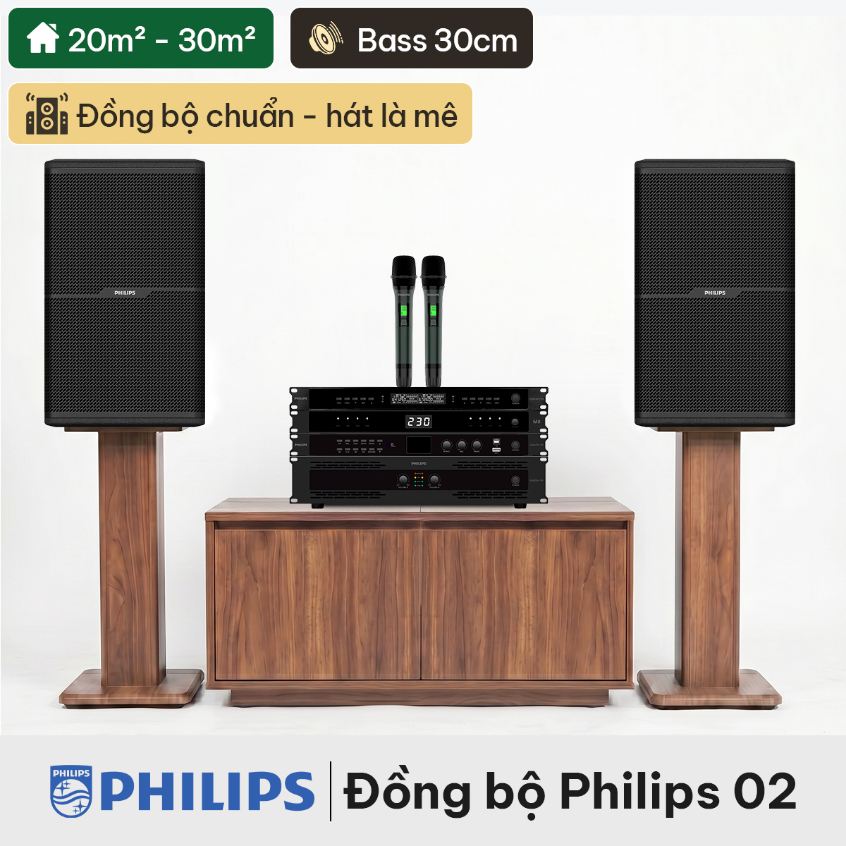Dàn karaoke đồng bộ Philips 02